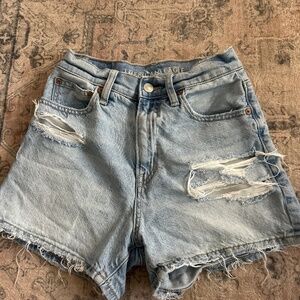American eagle jean shorts